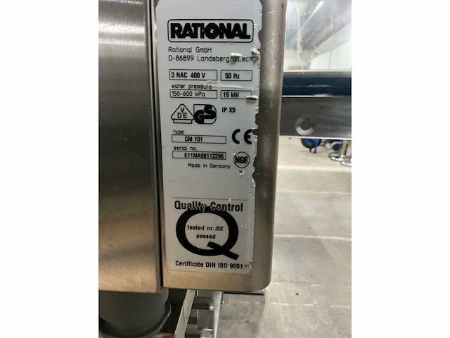 Rational cm 101 combisteamer - afbeelding 7 van  8