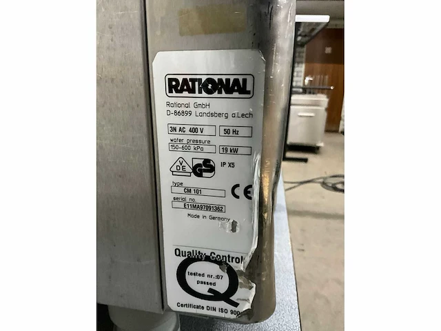 Rational cm 101 combisteamer - afbeelding 5 van  6