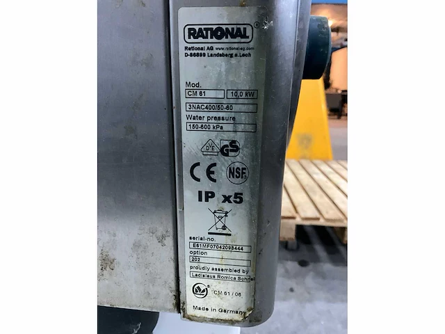 Rational cm 61 combisteamer - afbeelding 7 van  7