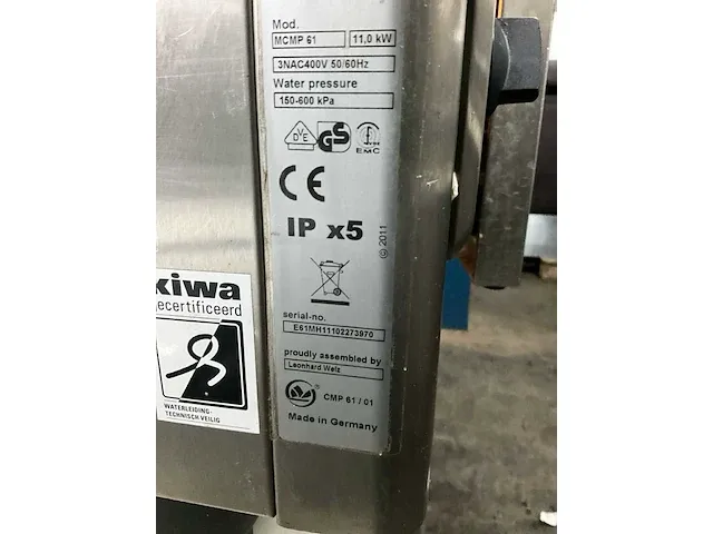 Rational cmp 61 combisteamer - afbeelding 6 van  7