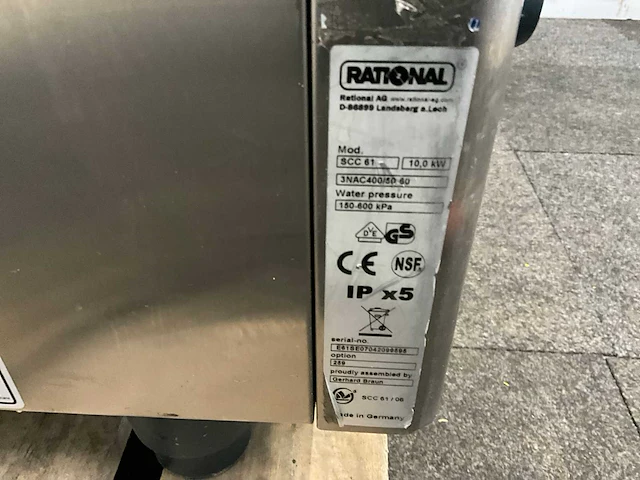 Rational combisteamer - afbeelding 8 van  9