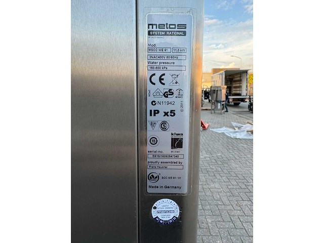 Rational / metos - scc self cooking center - combisteamer - afbeelding 3 van  12