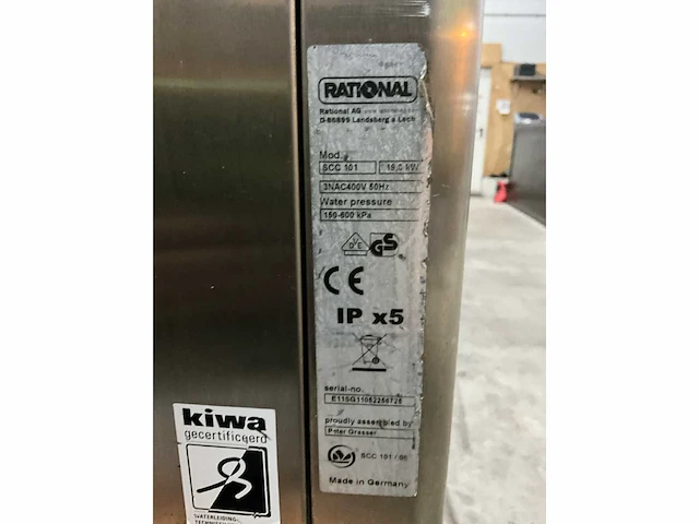 Rational scc 101 e selfcookingcenter - afbeelding 8 van  11