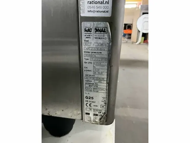 Rational scc 101g selfcookingcenter - afbeelding 8 van  11