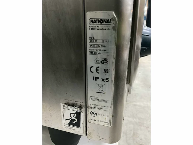 Rational scc 61 e selfcookingcenter - afbeelding 7 van  14
