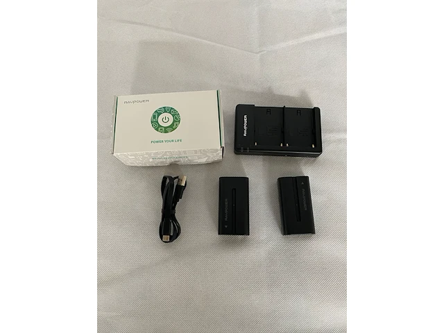 Ravpower np f550 camera-acculaderset - afbeelding 2 van  7