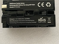 Ravpower np f550 camera-acculaderset - afbeelding 7 van  7
