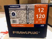 Rawplug - r-xp-t 12120/25 - bouw- en bevestigingsmateriaal (193x) - afbeelding 2 van  7