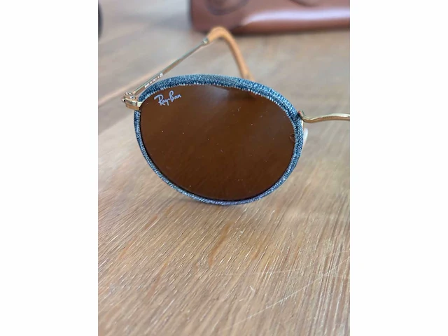 Ray-ban - round denim - sunglasses - afbeelding 3 van  5