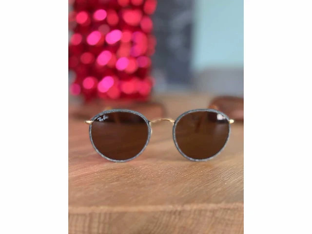 Ray-ban - round denim - sunglasses - afbeelding 4 van  5