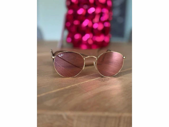 Ray-ban - round metal - sunglasses - afbeelding 3 van  3