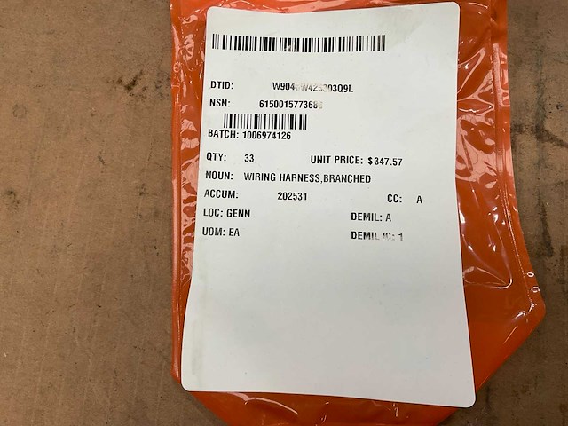 Ray hem branched wiring harness (33x) - afbeelding 4 van  5