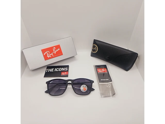 Rayban zonnebril chris gradient grey - afbeelding 2 van  7