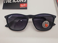 Rayban zonnebril chris gradient grey - afbeelding 3 van  7