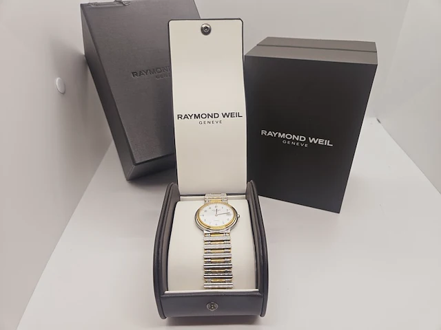 Raymond weil geneve horloge - full set - two tone dresswatch - afbeelding 3 van  15