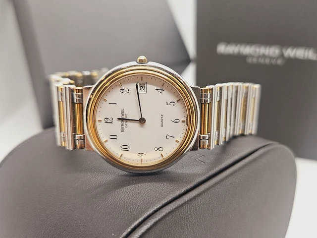 Raymond weil geneve horloge - full set - two tone dresswatch - afbeelding 11 van  15