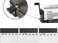 Rayson kam binding machine, 400 sheet heavy duty - afbeelding 4 van  6