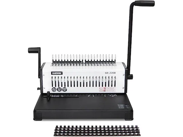 Rayson kam binding machine, 400 sheet heavy duty - afbeelding 1 van  6