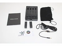 Razer audio mixer 4 kanaals analoog mengpaneel voor gaming & streaming 48v zwart - afbeelding 5 van  5