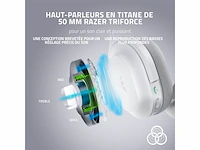 Razer barracuda draadloze multi-platform headset voor gamen en mobiele apparaten wit - afbeelding 3 van  4