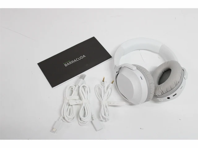 Razer barracuda draadloze multi-platform headset voor gamen en mobiele apparaten wit - afbeelding 4 van  4