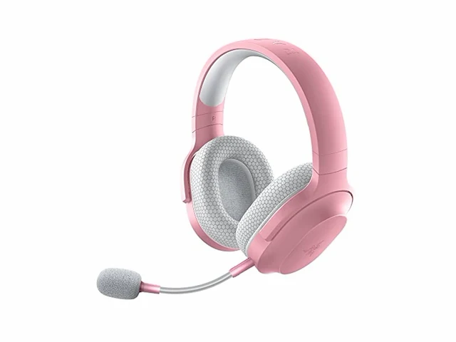 Razer barracuda x draadloze gaming headset quartz roze pc, ps4/ps5, nintendo switch & mobile - afbeelding 2 van  5