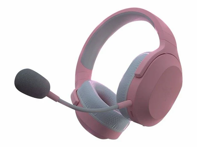 Razer barracuda x draadloze gaming headset quartz roze pc, ps4/ps5, nintendo switch & mobile - afbeelding 3 van  5