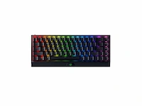 Razer blackwidow v3 mini hyper speed qwerty gaming toetsenbord yellow switch zwart - afbeelding 2 van  4