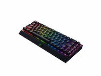 Razer blackwidow v3 mini hyper speed qwerty gaming toetsenbord yellow switch zwart - afbeelding 4 van  4