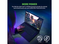 Razer blade 15 base gaming laptop intel core i7-10750h 16gb 512gb ssd nvidia geforce rtx 3070 zwart qwertz - afbeelding 4 van  5