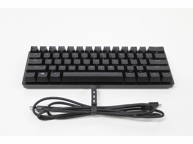 Razer huntsman mini - gaming toetsenbord - lineaire red switch - rgb - 60% layout - qwerty - zwart - afbeelding 5 van  5