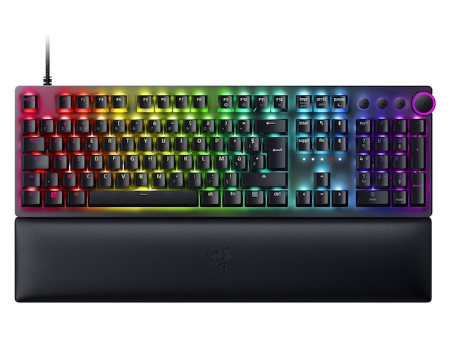 Razer huntsman v2 keyboard purple switch azerty - afbeelding 2 van  4