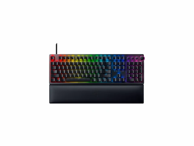 Razer huntsman v2 keyboard (purple switch) french azerty layout - afbeelding 1 van  4