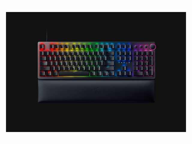 Razer huntsman v2 keyboard (purple switch) french azerty layout - afbeelding 4 van  4