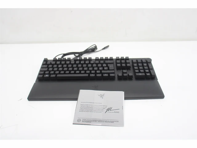 Razer huntsman v2 keyboard (purple switch) french azerty layout - afbeelding 5 van  5