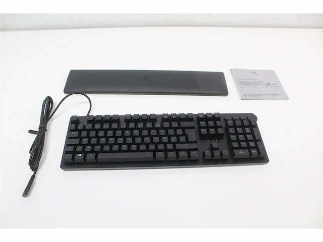 Razer huntsman v2 keyboard (purple switch) french azerty layout - afbeelding 5 van  5
