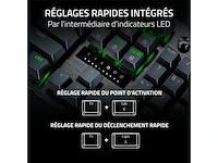 Razer huntsman v3 pro optisch gamingtoetsenbord snap tap & quick release azerty zwart - afbeelding 4 van  5