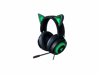 Razer kraken gaming headset kitty edition pc zwart - afbeelding 1 van  3