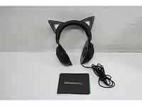 Razer kraken gaming headset kitty edition pc zwart - afbeelding 3 van  3