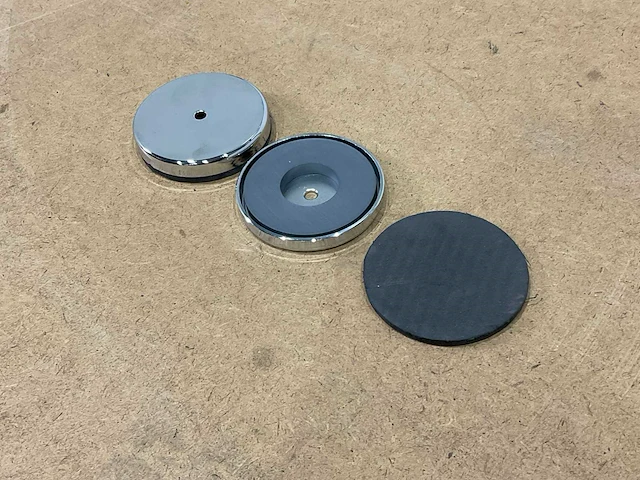 Rb-80 rnd base 280 hl - magneet rond 8 cm (96x) - afbeelding 2 van  6