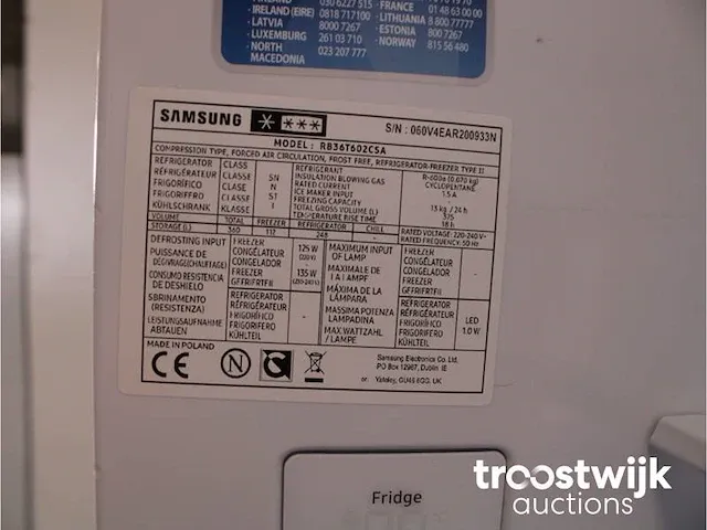 Rb36t602csa/ef koelkast - afbeelding 5 van  5
