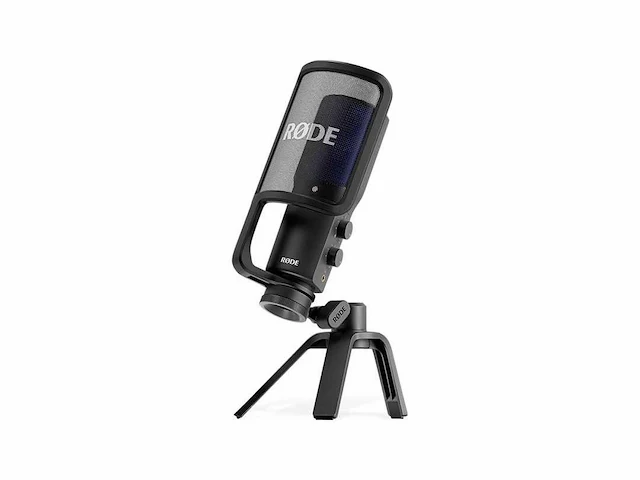 Røde rode nt-usb+ zwart pc-microfoon - afbeelding 1 van  2