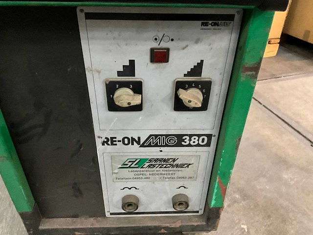 Re-on mig 380 mig lasapparaat - afbeelding 6 van  8
