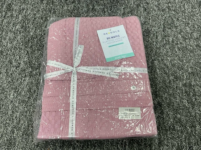 Re sole big waffle with hood badjas (48x) - afbeelding 8 van  14