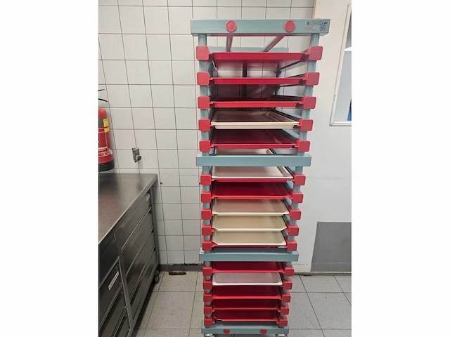 Rea - 15-delige kunststof platenwagen - afbeelding 2 van  4