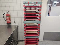Rea - 15-delige kunststof platenwagen - afbeelding 1 van  6