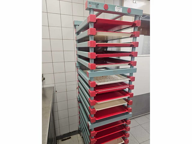 Rea - 15-delige kunststof platenwagen - afbeelding 3 van  6