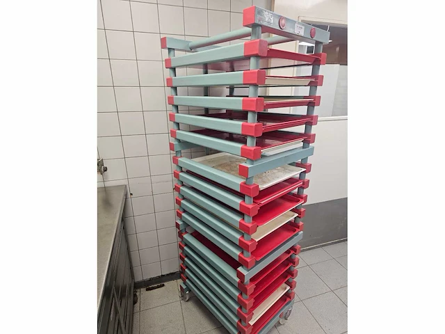 Rea - 15-delige kunststof platenwagen - afbeelding 5 van  6