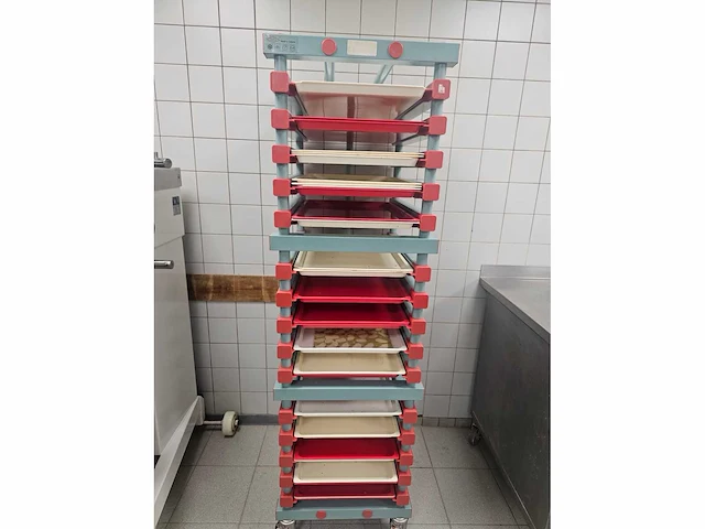 Rea - 15-delige kunststof platenwagen - afbeelding 2 van  4