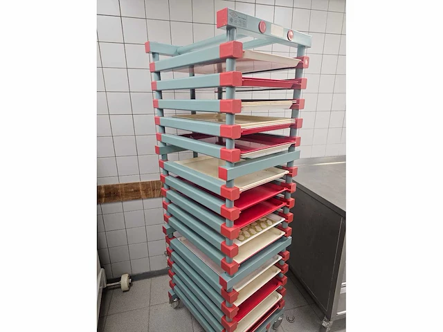 Rea - 15-delige kunststof platenwagen - afbeelding 4 van  4